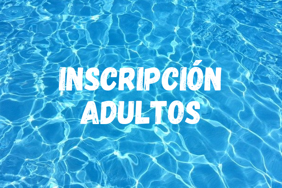 Inscripción ADULTOS