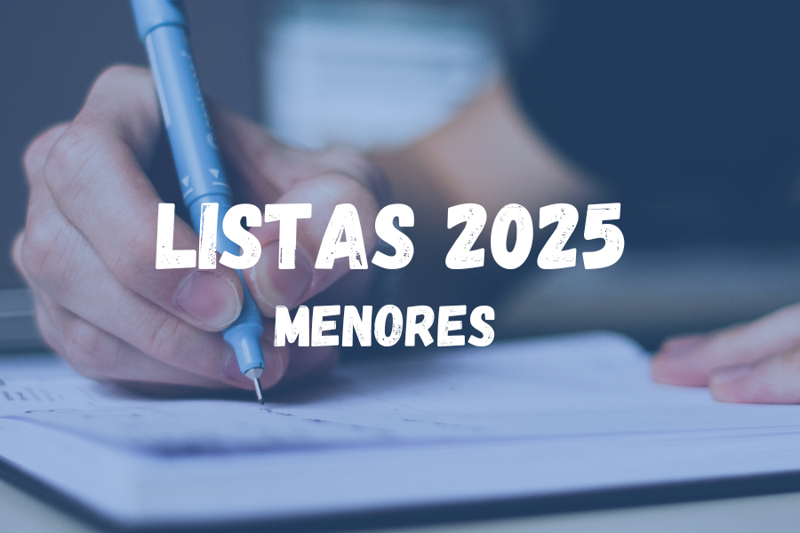 Listas temporales de los Cursos de Natación 2025 – Menores