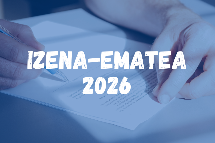 Izena-ematea 2026
